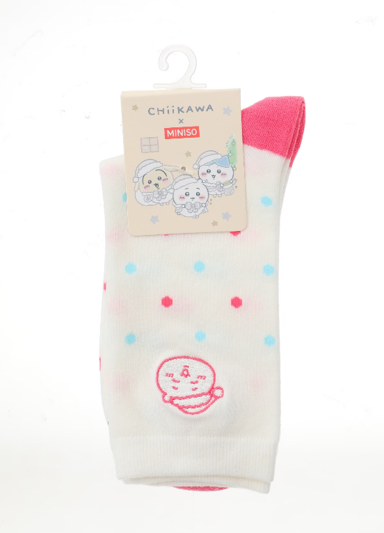 ChiiKawa X Miniso White Christmas Series | ChiiKawa Hachiware Usagi Cute Icon Socks - Kawaii Items Room Decoration