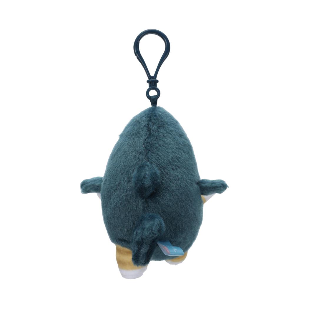 Miniso X Mofusand | Mofusand Cat in Shark Costume Raising Hand and Swimming Cute Plush Doll Keychain - Kawaii items Room Decoration Doll