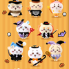ChiiKawa X Miniso Halloween Amazing Circus Series | ChiiKawa Hachiware Usagi Momonga Kurimanju Rakko Shisa Crab Cute Plush Doll Keychain - Kawaii Items Room Decoration Doll