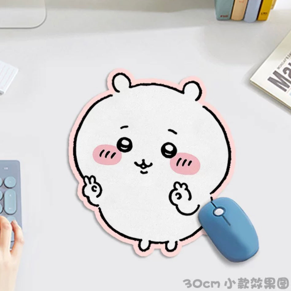 Japanese Cartoon Chiikawa Mouse Pad | Chiikawa - 3 Size can Custom Made