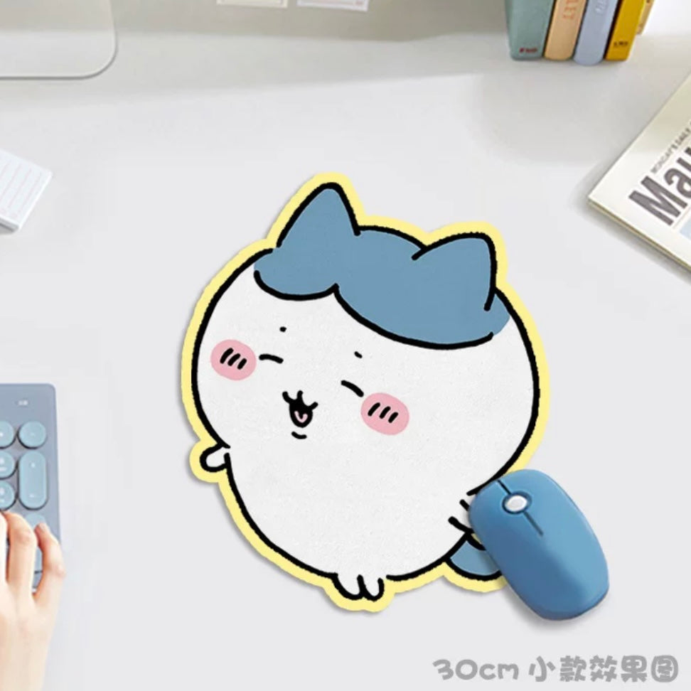 Japanese Cartoon Chiikawa Mouse Pad | Chiikawa Hachiware Usagi - 3 Size can Custom Made KawaiiGiftLand