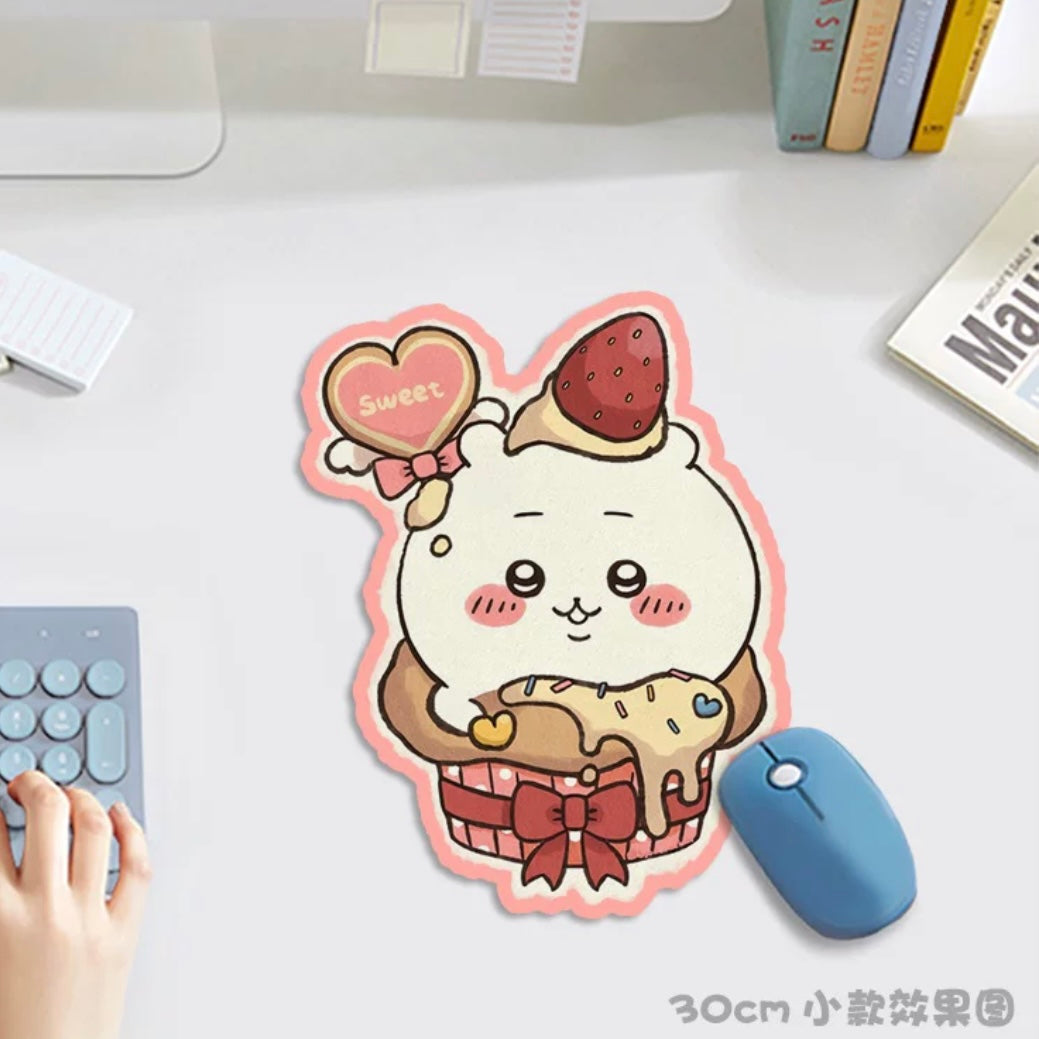 Japanese Cartoon Chiikawa Mouse Pad | Chiikawa - 3 Size can Custom Made KawaiiGiftLand