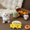 ChiiKawa X Miniso Fluffy Bear Series | Anoko Beetle Goblin Wishing Stars Plush Doll Keychain - Kawaii Items Room Decoration Doll