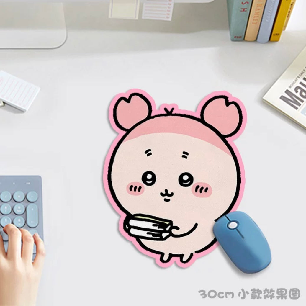 Japanese Cartoon Chiikawa Mouse Pad | Momonga Kurimanju Rakko Crab - 3 Size can Custom Made KawaiiGiftLand