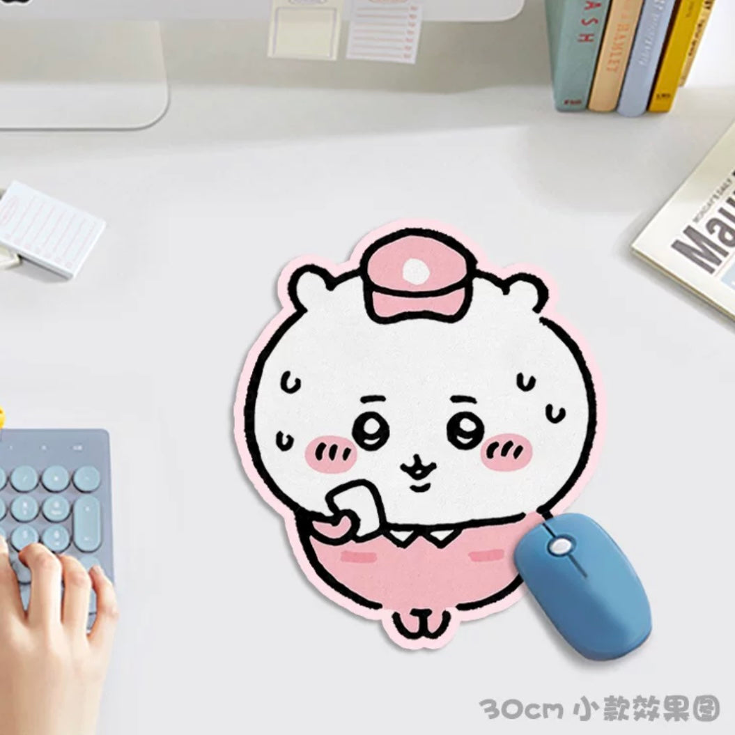 Japanese Cartoon Chiikawa Mouse Pad | Chiikawa Part 2 - 3 Size can Custom Made KawaiiGiftLand