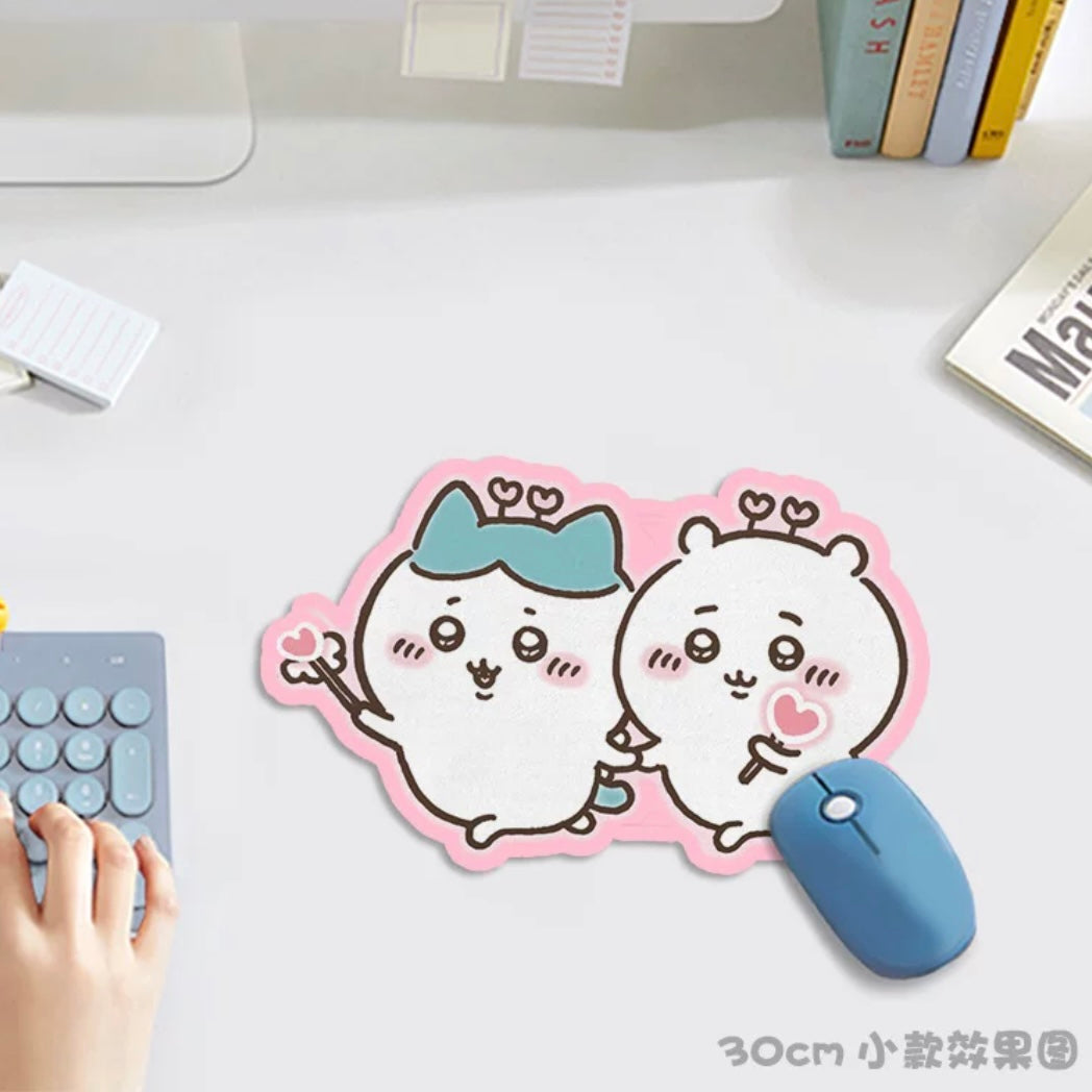 Japanese Cartoon Chiikawa Mouse Pad | Chiikawa Hachiware Usagi Kurimanju Shisa - 3 Size can Custom Made KawaiiGiftLand