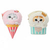 Miniso X Mofusand Ice Cream Series | Mofusand Cat in Ice Cream Cone and Cup Costume Cute Plush Doll Crossbody Bag - Kawaii items Room Decoration