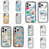 Japanese Cartoon ChiiKawa Clear with Transparent Black Frame New Version Case | Summer Time Party 12 Styles - iPhone Case 13 14 15 16 17 Pro Promax