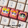 Lobo The Powerpuff Girls Expression Artisan Keycaps – Hand-Cast Resin Kawaii Mechanical Keyboard Accessories