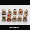 Lobo Cute Capybara Artisan Keycaps – Hand-Cast Resin Kawaii Mechanical Keyboard Accessories & Desk Decor