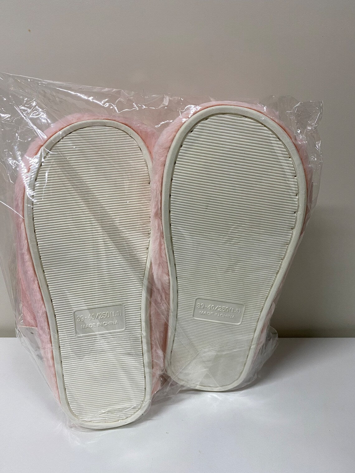 Sanrio My Melody Pink Fluffy Big Head Fur Winter Slippers KawaiiGiftLand