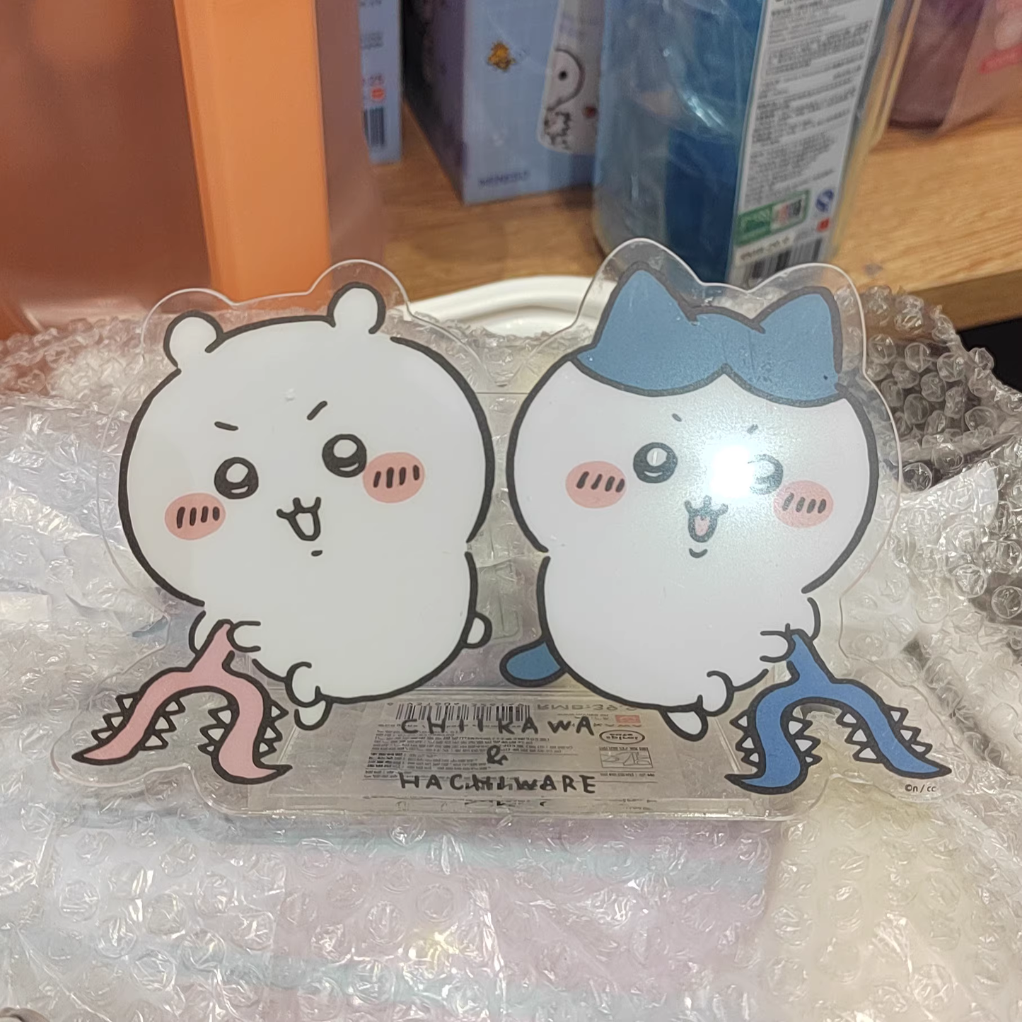 ChiiKawa X Miniso | ChiiKawa Hachiware Usagi Acrylic Pen Holder - Kawaii Items KawaiiGiftLand