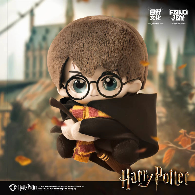 TopToy x Harry Magical School Wizard Witch | Magical School Characters with Broomstick - Cute Kawaii Doll Mystery Blind Box