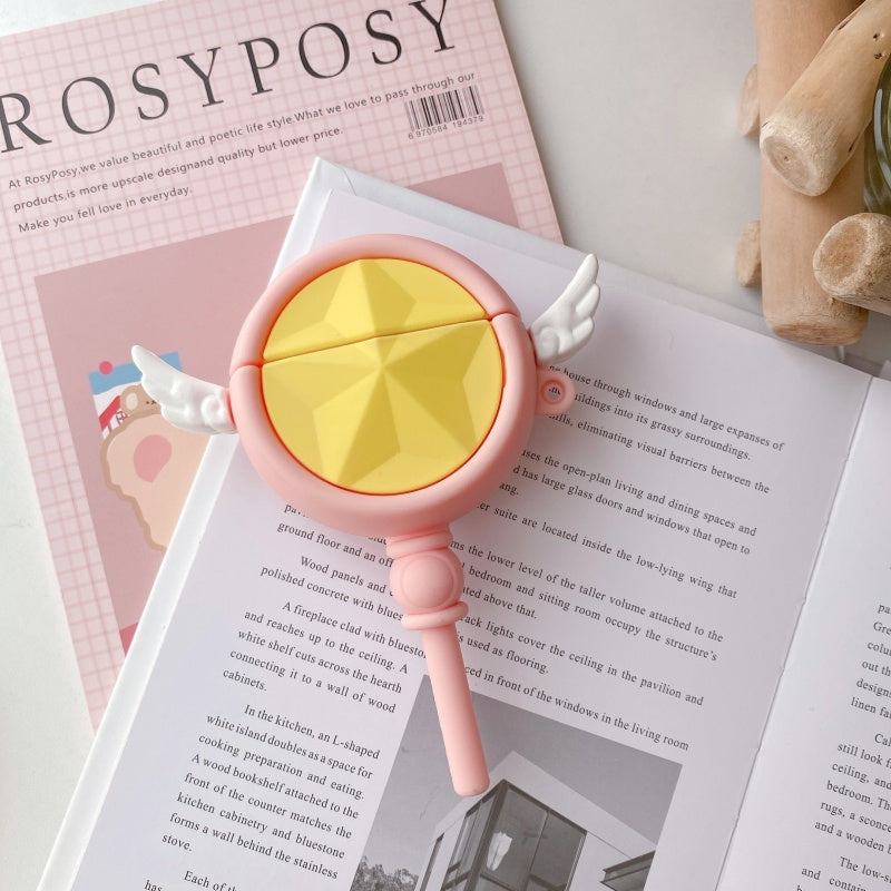 Japanese Cartoon CardCaptor Sakura | Magic Wand Stick - AirPods AirPodsPro AirPods3 AirPods4 Case