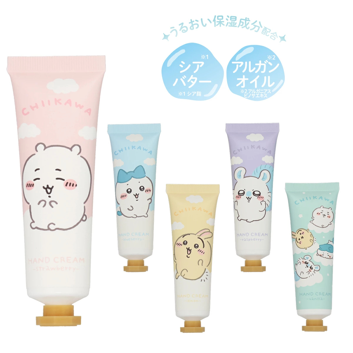 Japan ChiiKawa | ChiiKawa Hachiware Usagi Momonga Hand Cream Kawaii items Cosmetics items KawaiiGiftLand