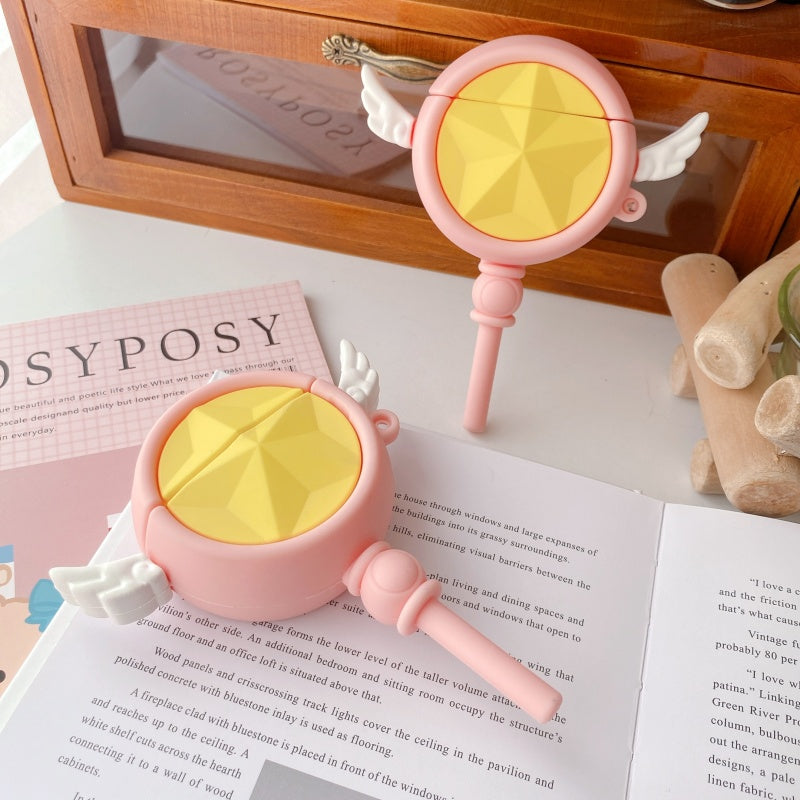 Japanese Cartoon CardCaptor Sakura | Magic Wand Stick - AirPods AirPodsPro AirPods3 AirPods4 Case
