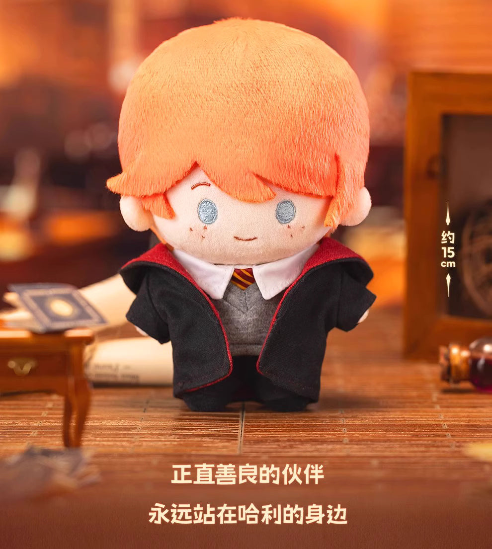 GONG x Harry Magical School Wizard Witch Push Doll | Magical School Characters - Cute Kawaii Mini Doll Can Change Outfits Mystery Blind Box