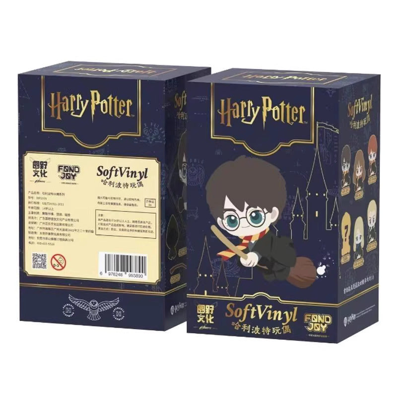 TopToy x Harry Magical School Wizard Witch | Magical School Characters with Broomstick - Cute Kawaii Doll Mystery Blind Box