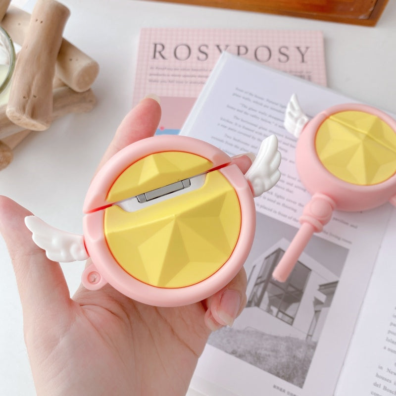 Japanese Cartoon CardCaptor Sakura | Magic Wand Stick - AirPods AirPodsPro AirPods3 AirPods4 Case
