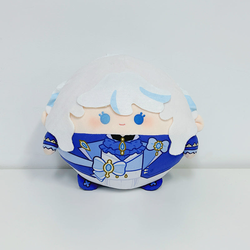 Game Character Genshin Ball Plush Doll | Zhongli Tartaglia Xiao Kinich Venti Furina de Fontaine Cute Kawaii 12cm Doll - Cute Kawaii Item