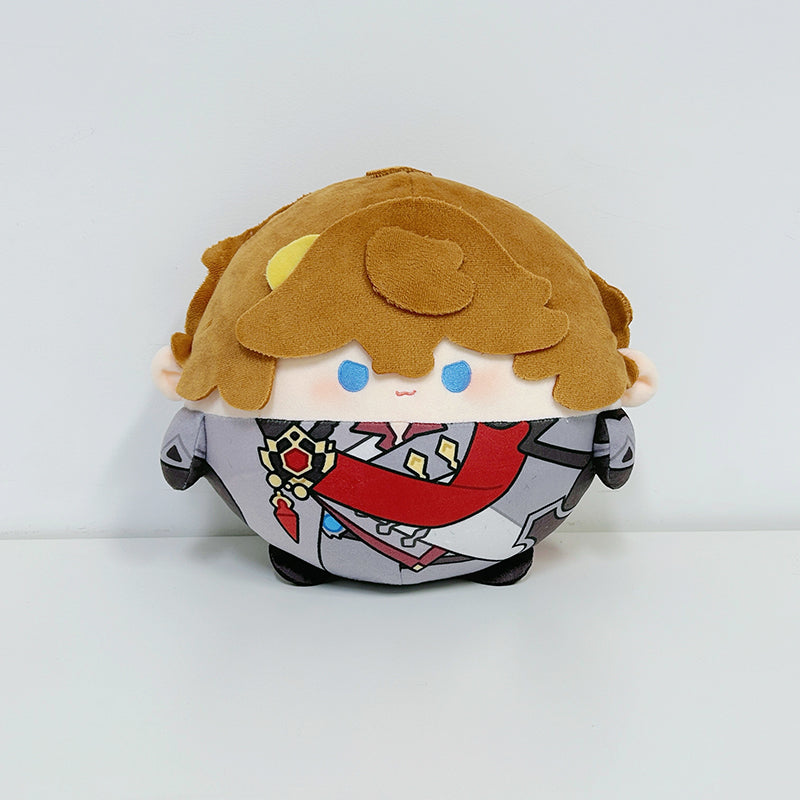 Game Character Genshin Ball Plush Doll | Zhongli Tartaglia Xiao Kinich Venti Furina de Fontaine Cute Kawaii 12cm Doll - Cute Kawaii Item