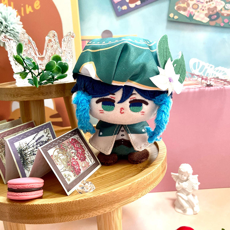 Game Character Genshin Keychain | Layla Nahida Cyno Tighnari Barbatos Xiao Cute Kawaii 12cm Doll - Cute Kawaii Item