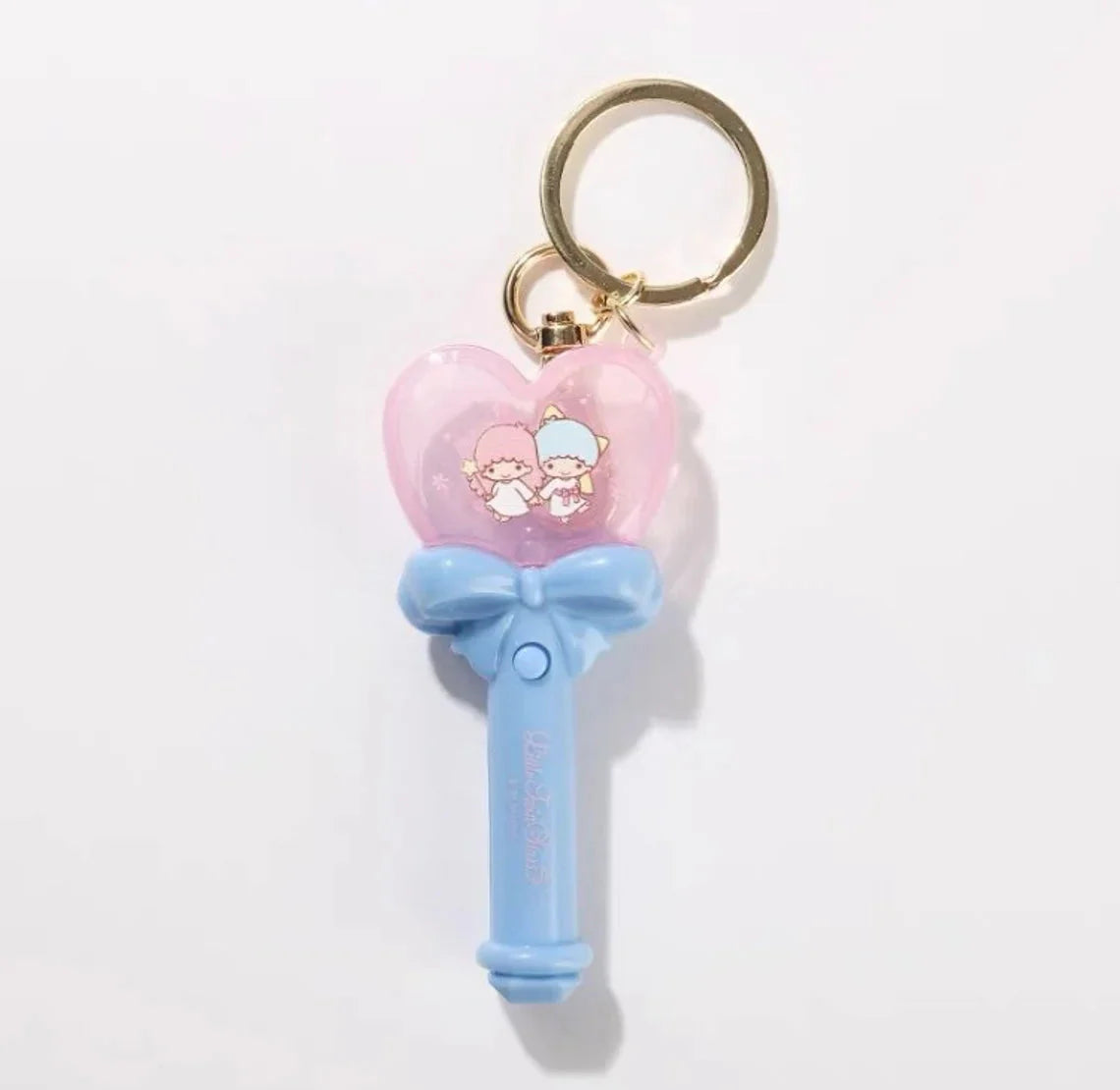 Sanrio Light Magic Wand Stick Hello Kitty Melody Kuromi Cinnamoroll Little Twin Stars Pompompurin Keychain KawaiiGiftLand