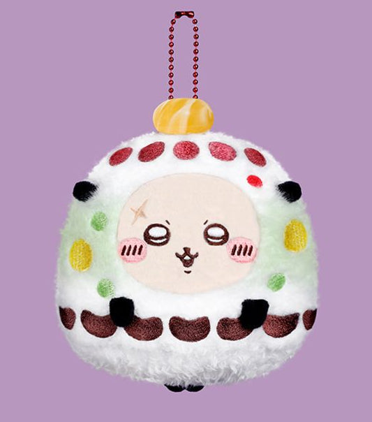 [Pre-order] ChiiKawa ChiiKawa Days Shanghai Limited Series | ChiiKawa Hachiware Usagi Momonga Kurimanju Rakko Shisa Crab in Different Food Costume Cute Plush Doll Keychain - Kawaii items Room Decoration Doll