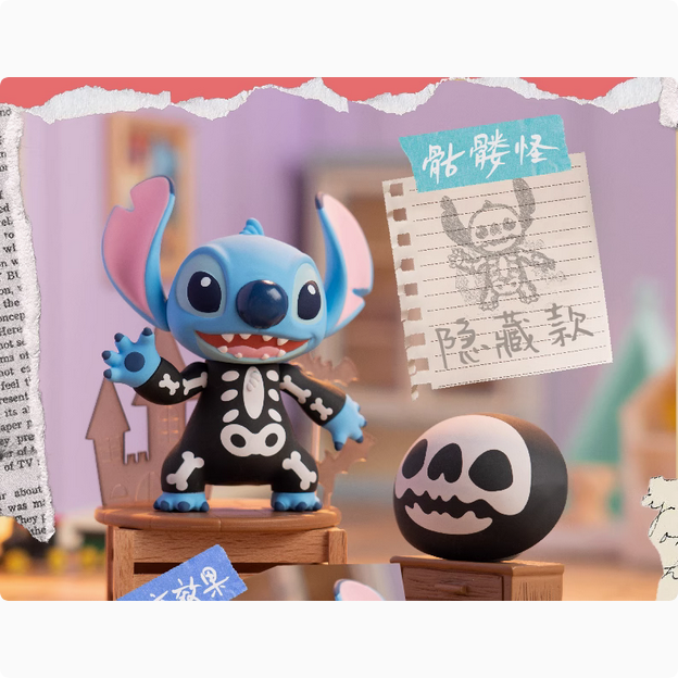 TOPTOY x Stitch Weird Dairy Series Box Part 1 - Figure Collectable Toys Mystery Blind Box