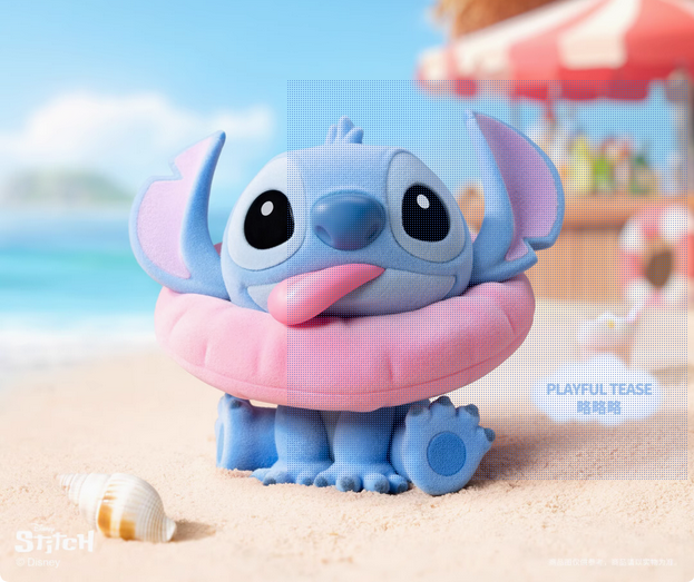 52TOYS x Stitch Sweet Pink Series | Love and Heart - Figure Collectable Toys Mystery Blind Box