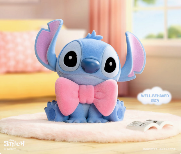 52TOYS x Stitch Sweet Pink Series | Love and Heart - Figure Collectable Toys Mystery Blind Box