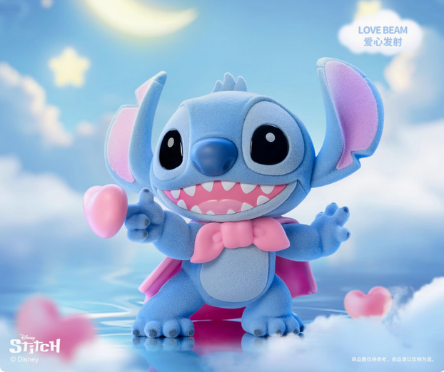 52TOYS x Stitch Sweet Pink Series | Love and Heart - Figure Collectable Toys Mystery Blind Box