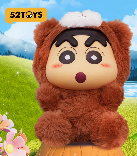 52TOYS x Japanese Cartoon Crayon Shin-chan Cosplay Animal Series 1 | Rabbit Frog Panda Bear - Figure Collectable Toys Mystery Blind Box