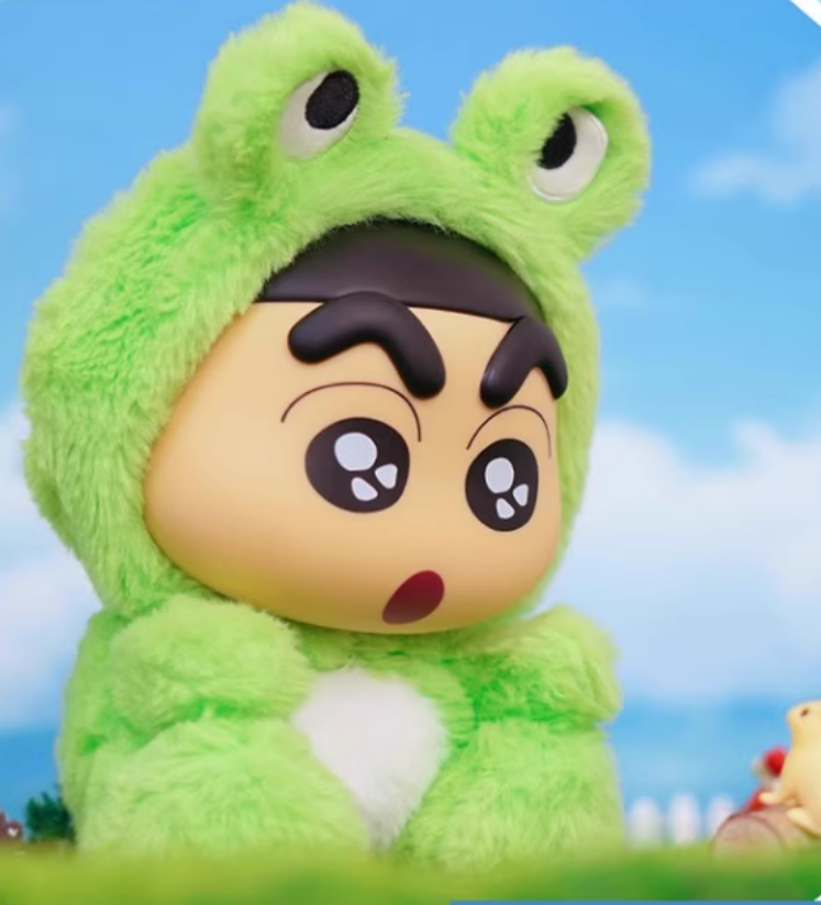 52TOYS x Japanese Cartoon Crayon Shin-chan Cosplay Animal Series 1 | Rabbit Frog Panda Bear - Figure Collectable Toys Mystery Blind Box