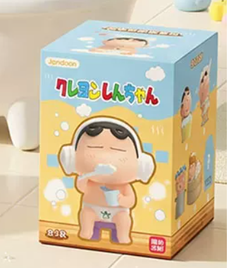 Crayon Shin-chan Dynamic Scrub Series Blind Box Figure