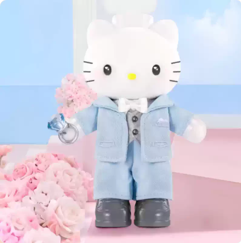 TOPTOY Hello Kitty & Dear Daniel Century Wedding Series Plush (Long Leg) Blind Box