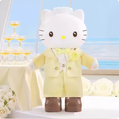 TOPTOY Hello Kitty & Dear Daniel Century Wedding Series Plush (Long Leg) Blind Box