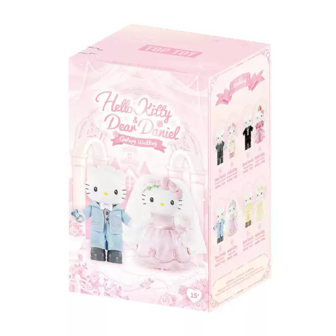 TOPTOY Hello Kitty & Dear Daniel Century Wedding Series Plush (Long Leg) Blind Box