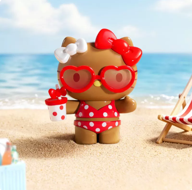 Hello Kitty Summer Beach Series Figures Blind Box