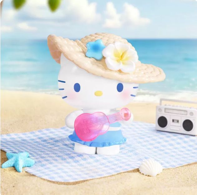 Hello Kitty Summer Beach Series Figures Blind Box