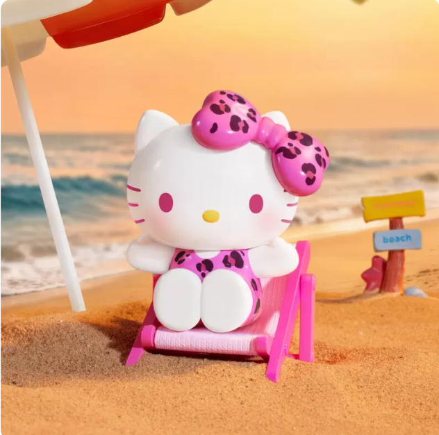 Hello Kitty Summer Beach Series Figures Blind Box