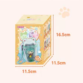 TOPTOY Hatsune Miku Milk Tea Cup Series Vinyl Plush Blind Box Figure
