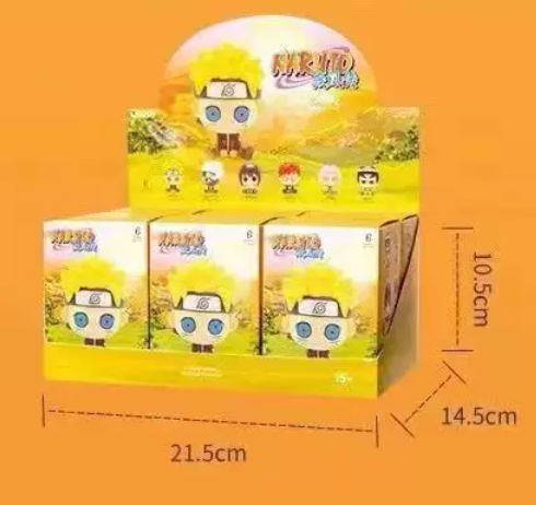 MINISO 나루토 선풍전 좌좌 시리즈 블라인드박스 PVC 피규어