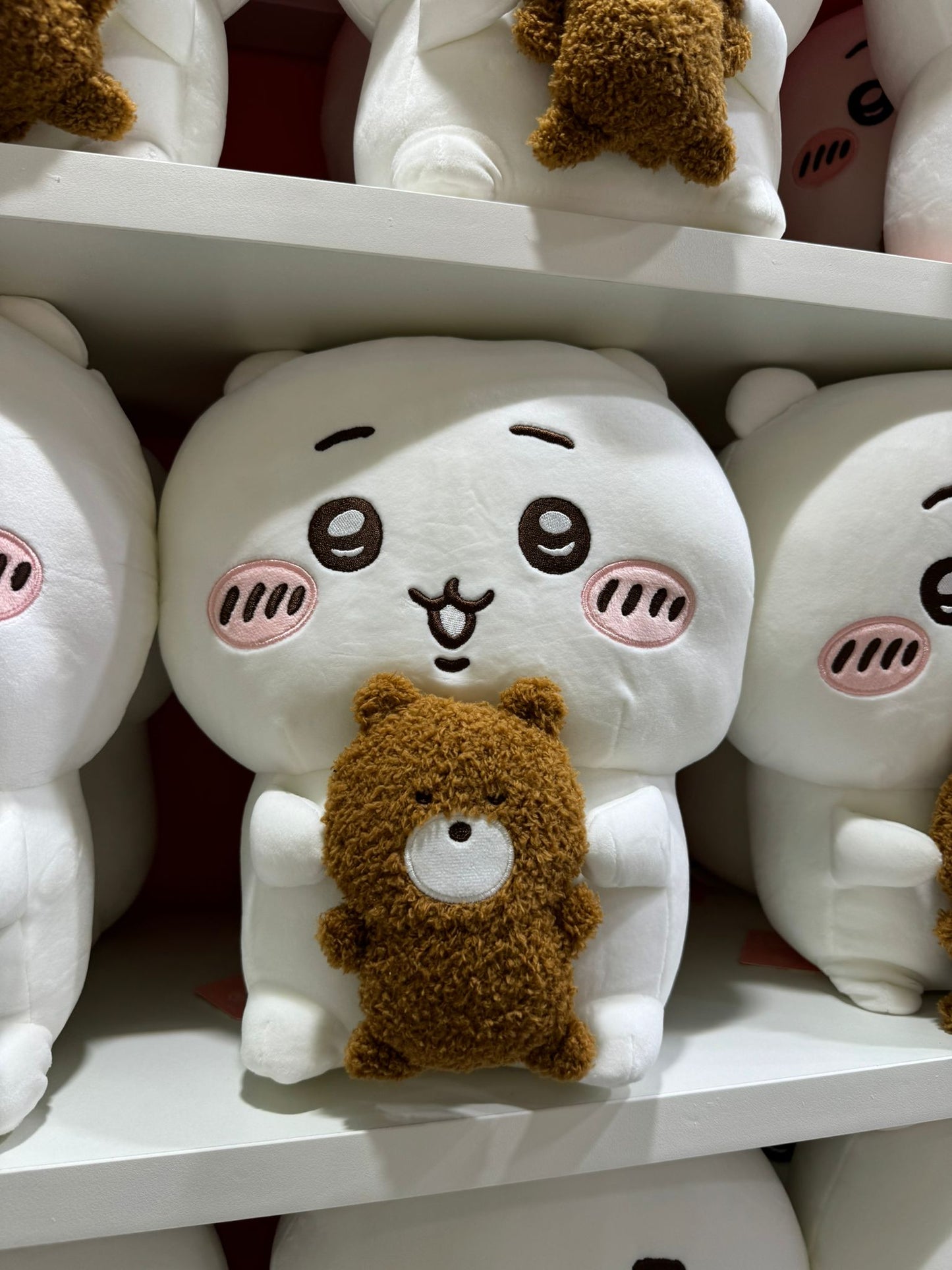 ChiiKawa X Miniso | ChiiKawa Hachiware Usagi Sitting Plush with Props - Kawaii Doll Plush Cute Doll Decoration KawaiiGiftLand
