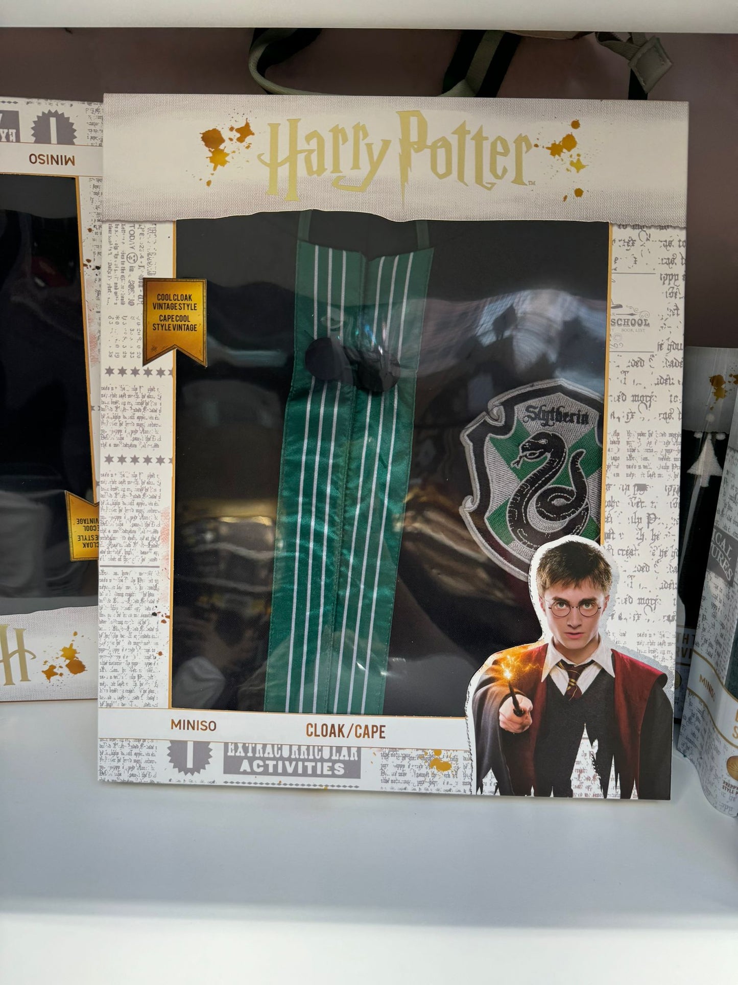 Harry Magical School Wizard Witch X Miniso | Magical School Four Houses Clork Red Yellow Green Blue - Kawaii items KawaiiGiftLand