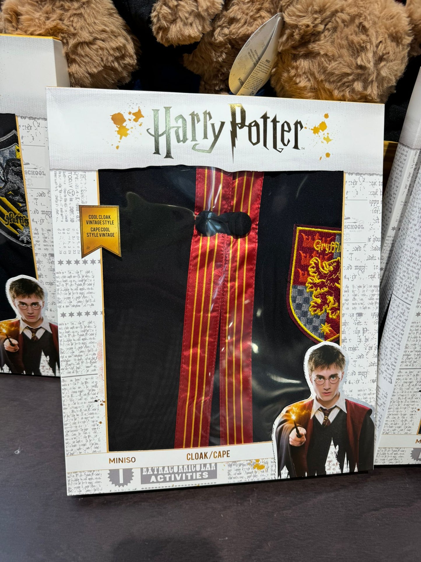 Harry Magical School Wizard Witch X Miniso | Magical School Four Houses Clork Red Yellow Green Blue - Kawaii items KawaiiGiftLand