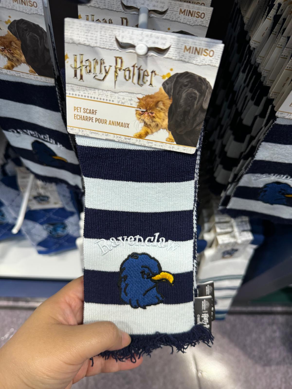 Harry Magical School Wizard Witch X Miniso | Magical School Four Houses Pet Scarf Red Yellow Green Blue - Kawaii items KawaiiGiftLand