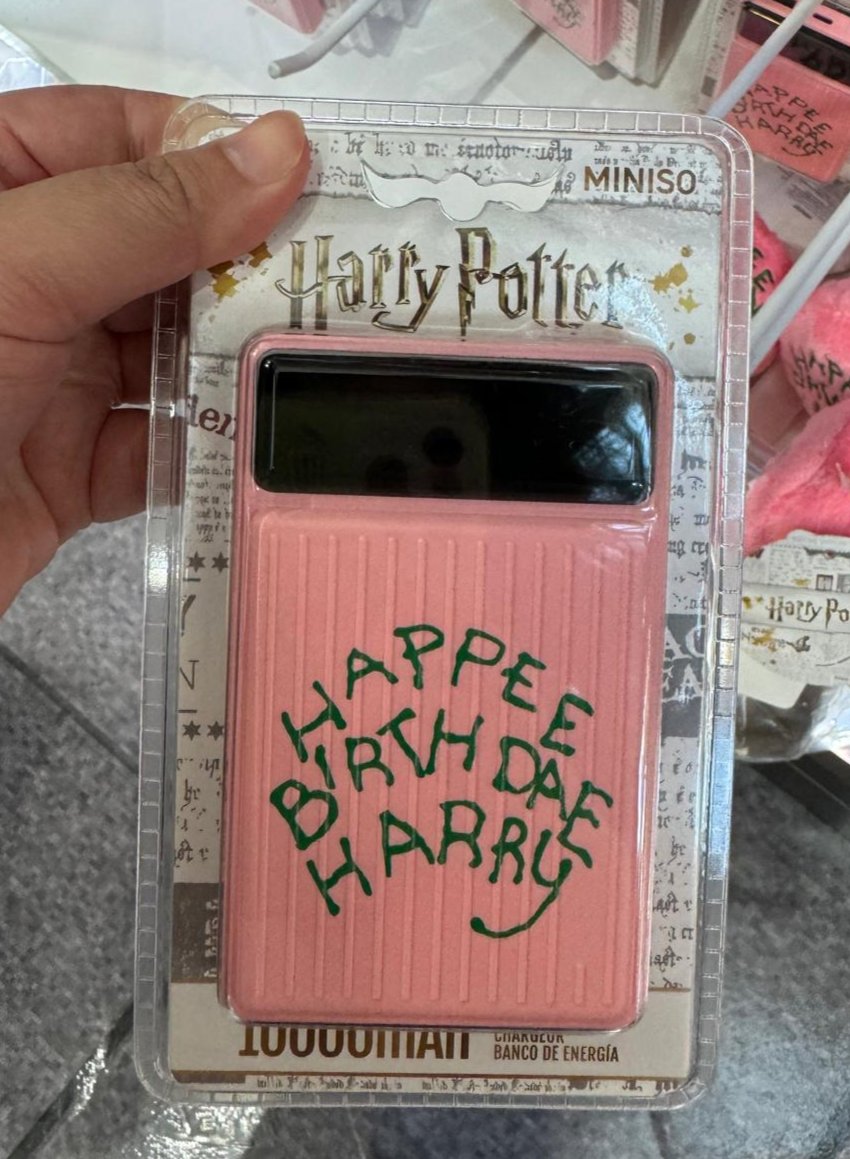 Harry Magical School Wizard Witch X Miniso | Magical School Power Bank - Kawaii items KawaiiGiftLand