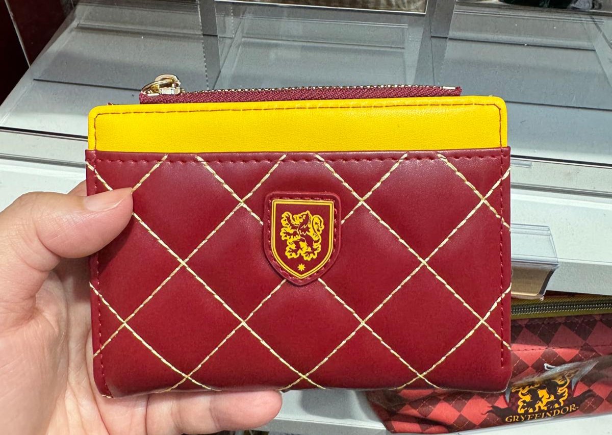 Harry Magical School Wizard Witch X Miniso | Magical School Four Houses Plaid Wallet Red Blue Green Yellow - Kawaii items KawaiiGiftLand