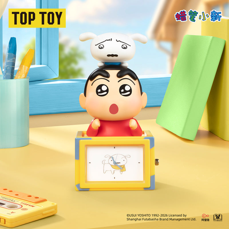 Secret Together Time figurine with Shiro - Crayon Shin-chan Action Time Series